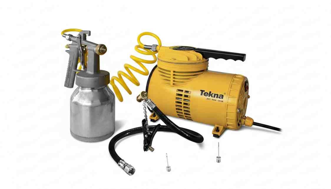 Compressor de Ar Tekna Direto Bivolt CD1.2BK com Kit
