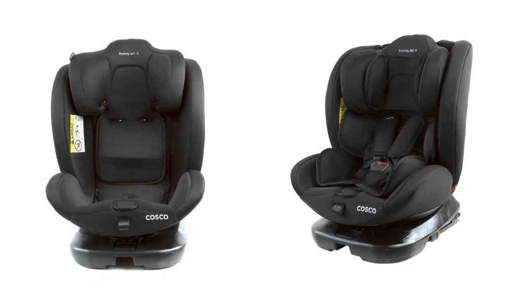 Cadeirinha Evolutty 360 X Cosco Kids - 0 a 36kg com Giro 360º e ISOFIX