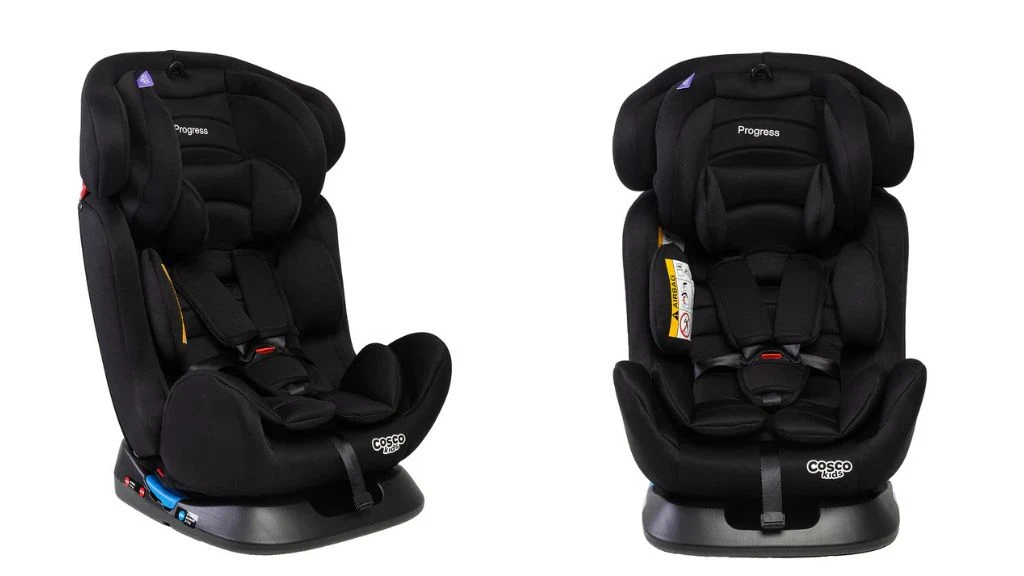 Cadeirinha Progress Cosco Kids - 0 a 36 kgs - Cinza Mescla