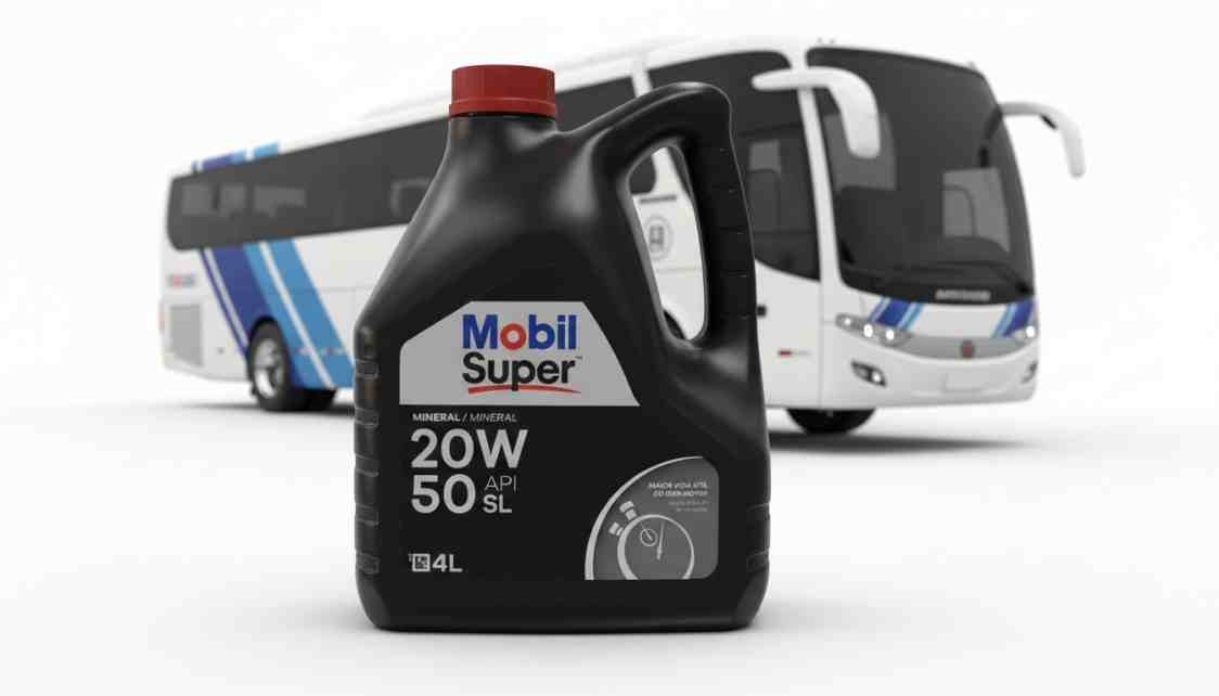 Óleo Mineral Mobil Super 20W-50 API SL Genérico 4 Litros