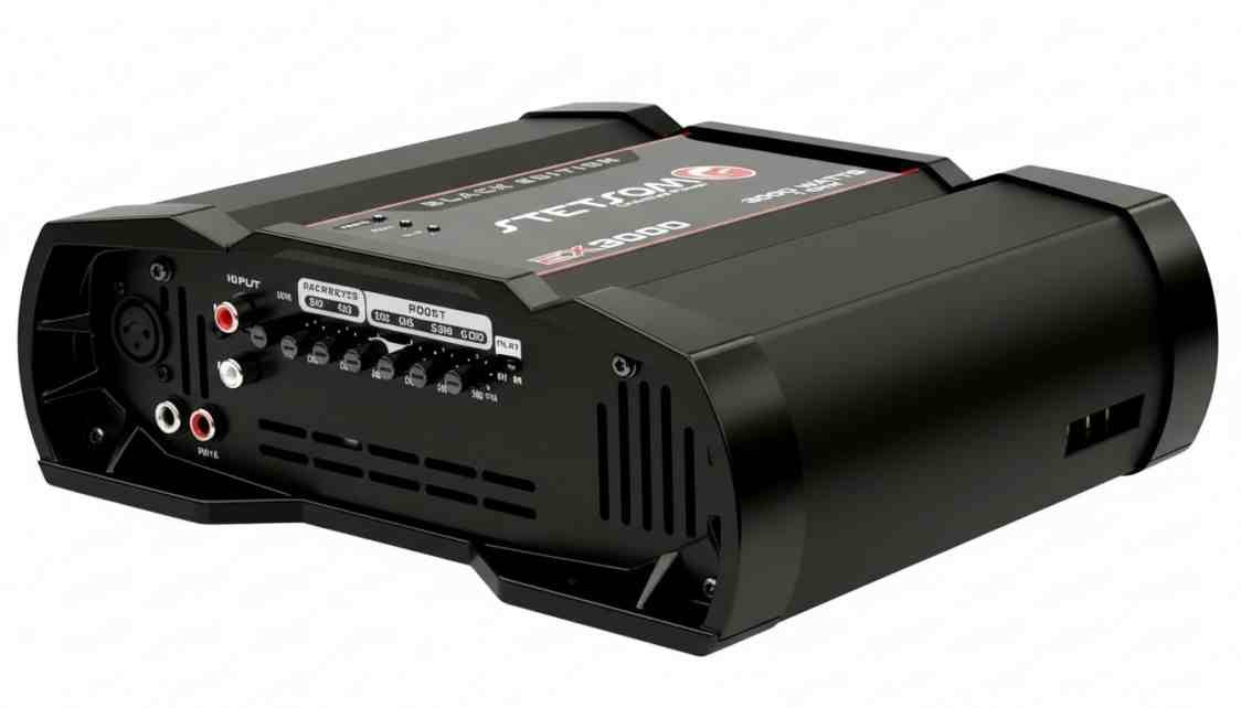 Módulo Amplificador Stetsom Black Edition Digital 3000W 1 Canal 1Ohm – EX3000