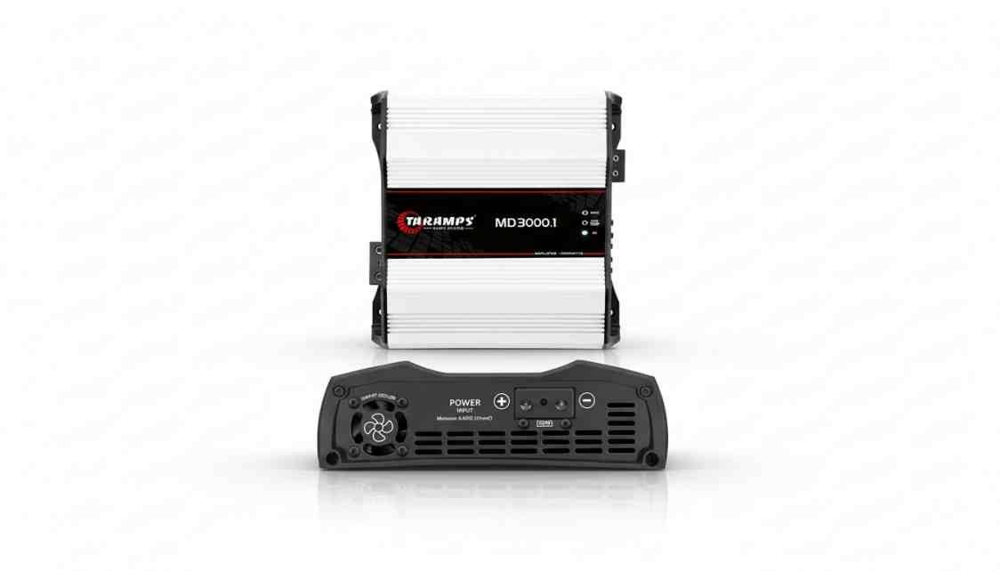 Módulo de Som Automotivo Taramps MD 3000.1 4 OHMS 3000W RMS